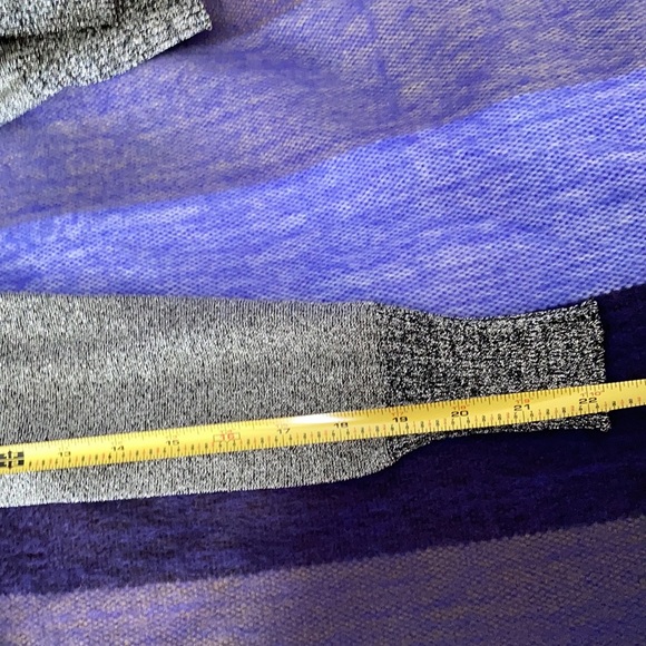 Silver glitter knit long sleeve top - Picture 9 of 9